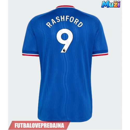 Lacne Muži Futbalové dres Manchester United Marcus Rashford #9 2026-27 Krátky Rukáv - Preč